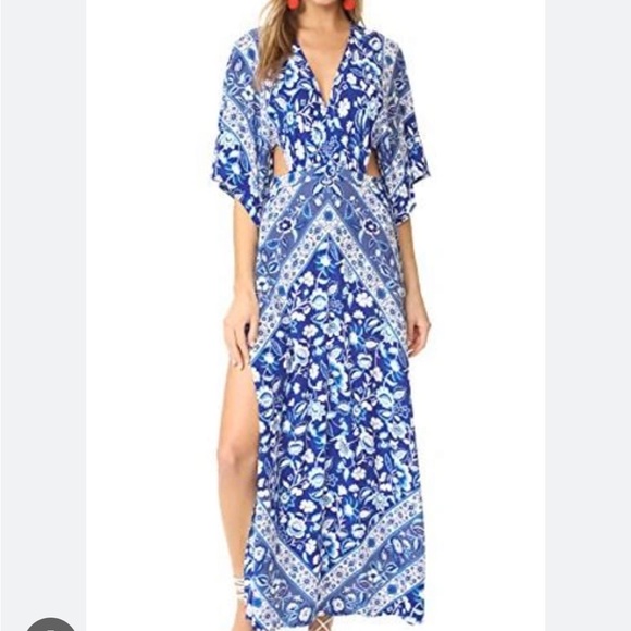 Spell Lolita Cutout Maxi Dress - Picture 5 of 10